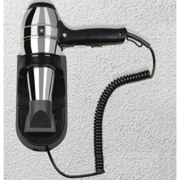 Colombo Hotel Collection Фен настенный 1300W, цвет: черный