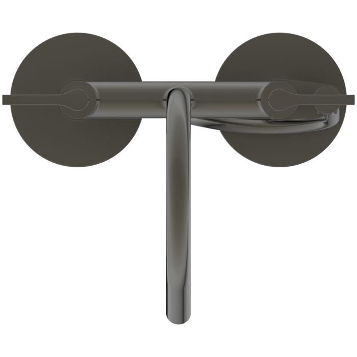 Ideal Standard Joy Neo Смеситель для ванны, напольный, с душевым набором, шлангом IDEALFLEX® 125см, цвет: PVD Magnetic Grey
