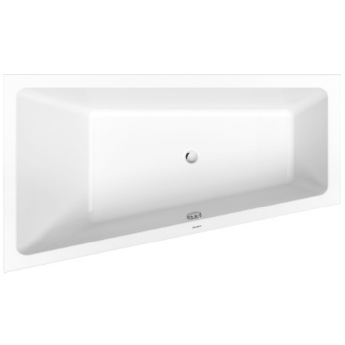 Duravit No.1 Ванна 170х100см, встраиваемая, вариант левый, цвет: белый