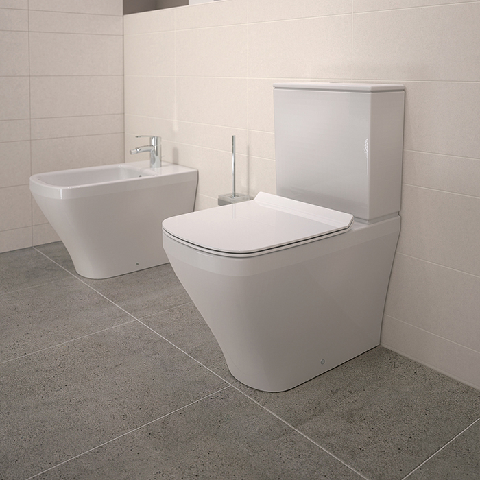 Duravit DuraStyle Унитаз моноблок 37х63см, с креплением, слив универсальный, цвет: белый