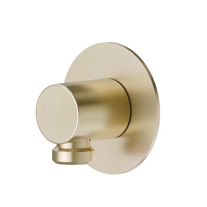 Шланговое подсоединение Newform X-Stell 316, цвет: PVD Br. Pale Gold