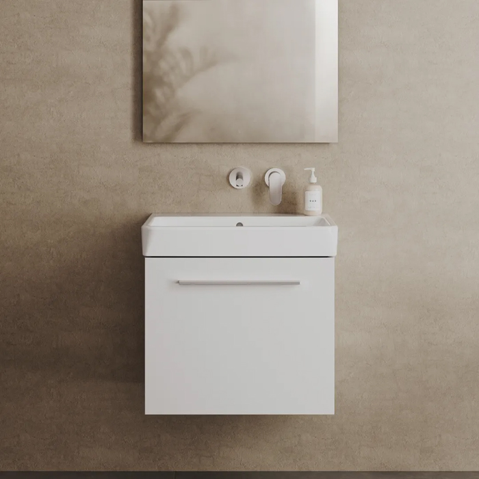 Ideal Standard Ceralife O Смеситель для раковины, настенный, излив: 18см., без донного клапана, для монтажа с A1313NU цвет: хром