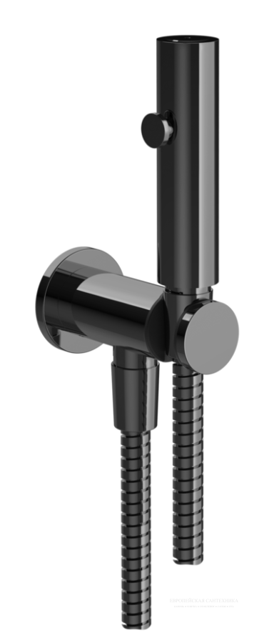Душ гигиенический Gessi Tondo, цвет: Black Metal PVD