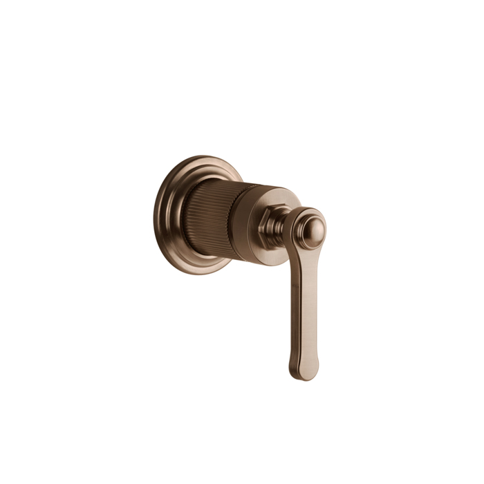 Смеситель для душа Gessi Venti20, встраиваемый, цвет: Copper Brushed PVD