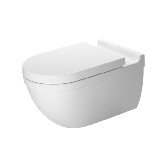 Duravit Starck 3 Унитаз подвесной 62х37см, с креплением Durafix, WonderGliss, цвет: белый