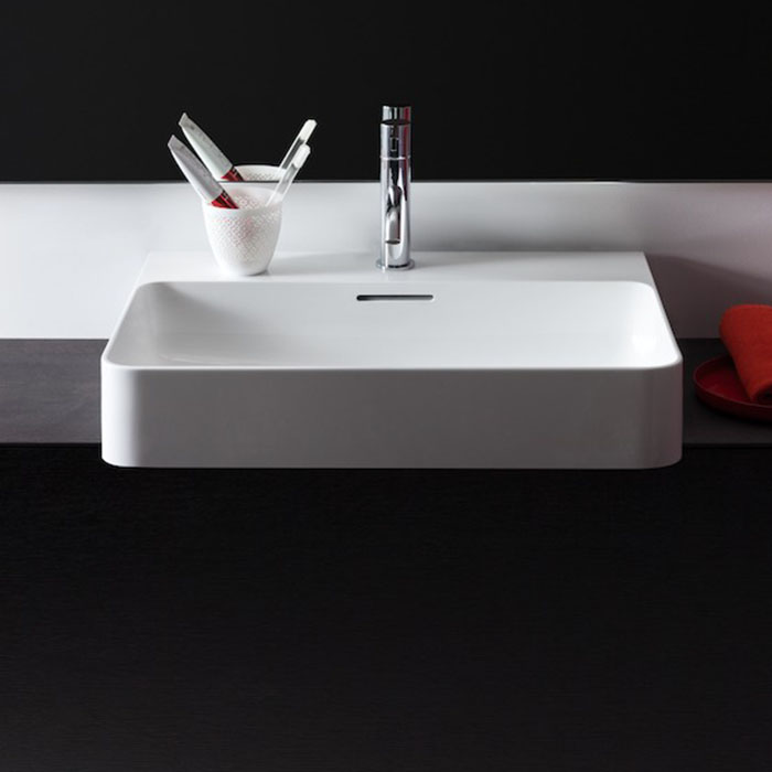 Раковина Laufen VAL 65х42х11.5 см, 1 отв., цвет: белый