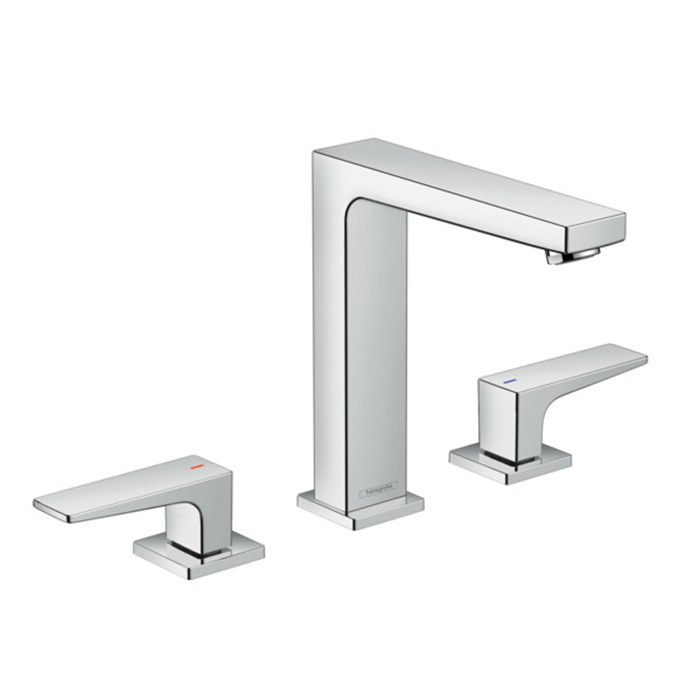 Смеситель для раковины Hansgrohe Metropol,.на 3 отв, h:18,3см, излив: 16см, цвет: хром