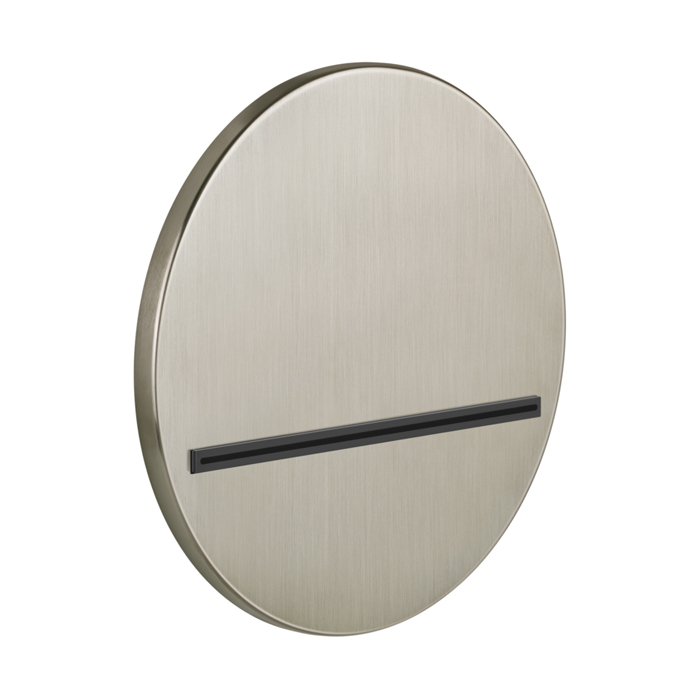 Излив подвесной Gessi Venti20, Ø20.7см, каскадный, цвет: Finox Brushed Nickel