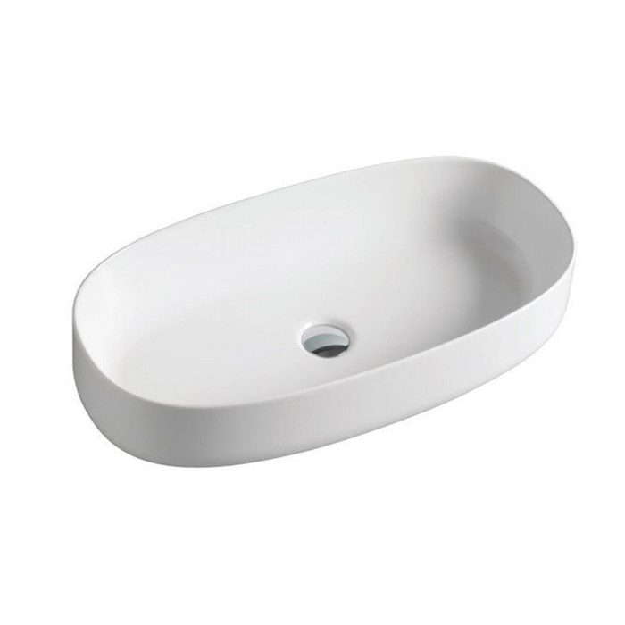 Artceram Cognac Раковина накладная 68x35 см, saniglaze, цвет: белый матовый