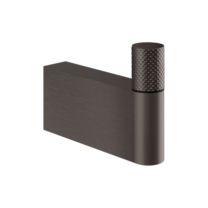 Крючок Gessi Habito Diamantato, подвесной, цвет: Black Metal Brushed PVD