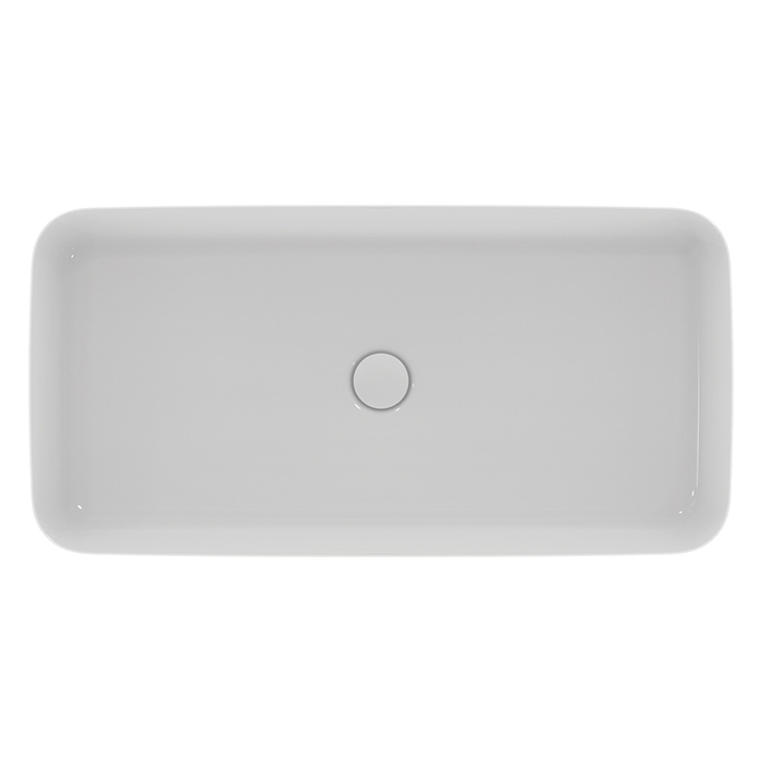 Ideal Standard Ipalyss Раковина накладная 80х40хh12 см, без отв., с крепежом, покрытие: Diamatec® цвет: белый