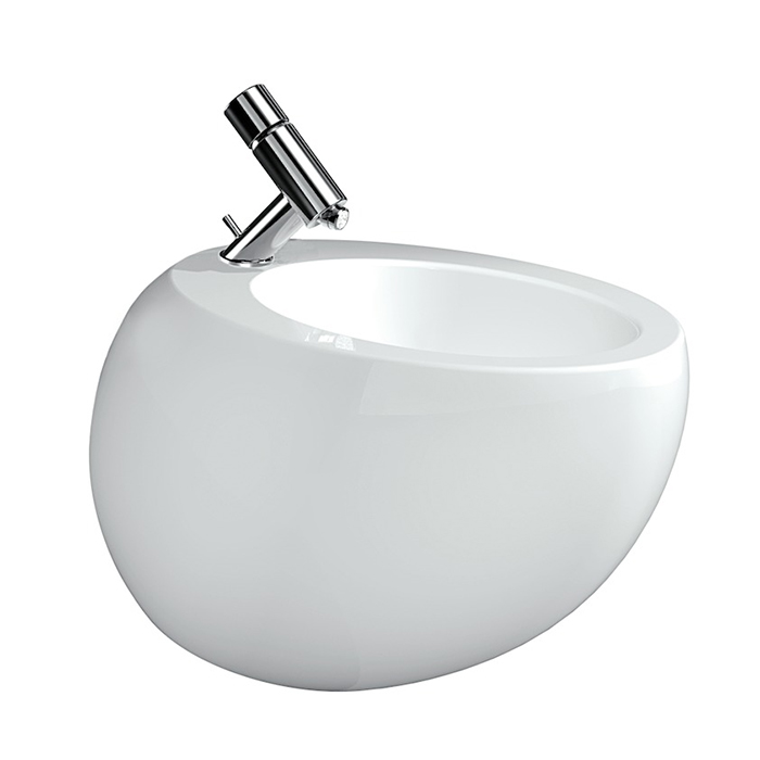 Laufen Alessi One Биде подвесное 58.5x39x35.5см, с 1 отв. под смеситель, с покр. LCC, цвет: белый