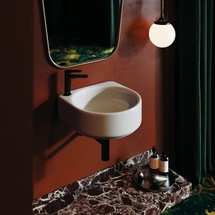 Artceram Wonder Раковина 48х44см, накладная/подвесная, 1 отв., Saniglaze, цвет: белый