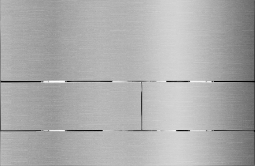 Клавиша смыва AQUAme, AQUAme нерж сталь, сатиновый — AQM4117S