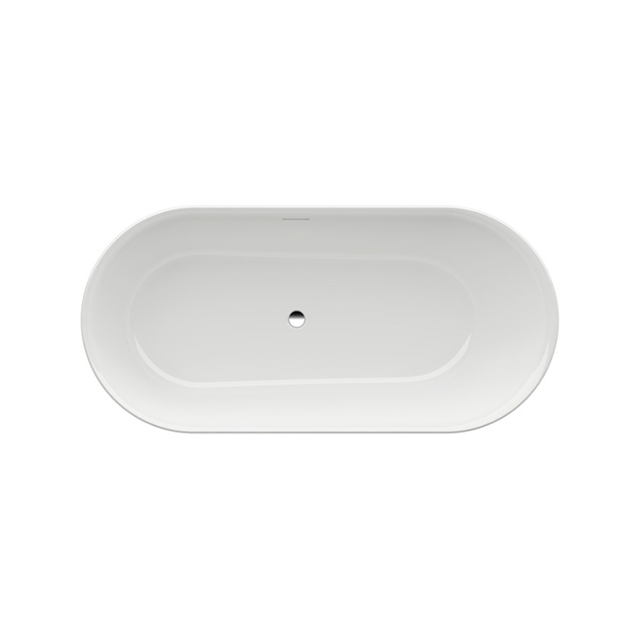 Laufen Kartell Ванна 171.5x81.5x45см, отдельностоящая, с слив-переливом, материал: композит, цвет: белый