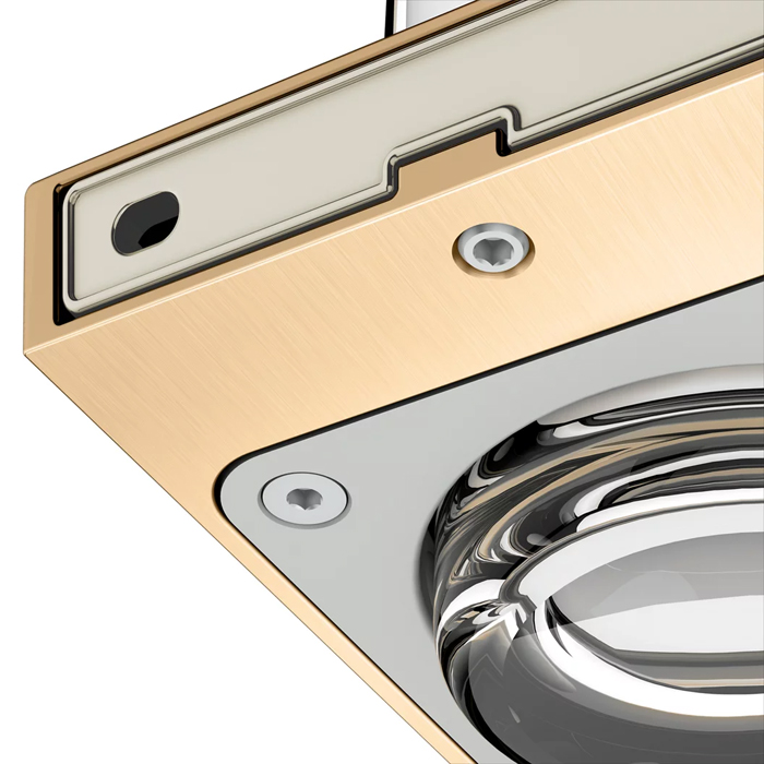 Keuco Edition 11 Стакан, подвесной, хрустальный, цвет: brushed brass