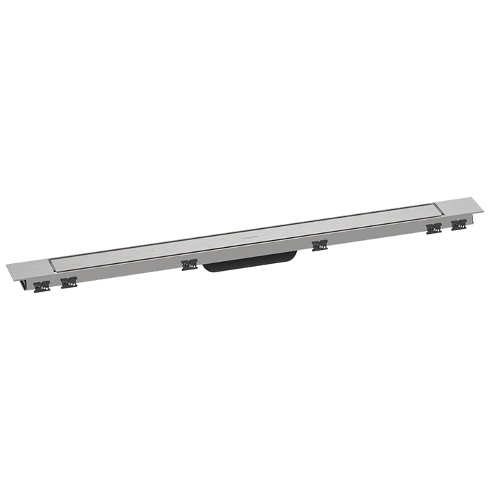 Внешняя часть Hansgrohe RainDrain трапа для душа 900, с регулировкой по высоте, цвет: сталь