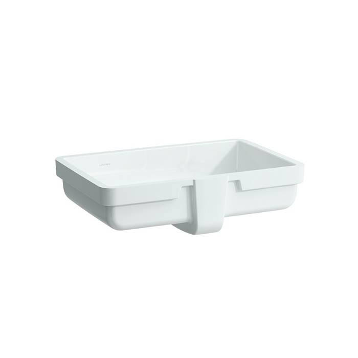 Раковина Laufen Living City 49х31х15.5 см, без отв., цвет: белый