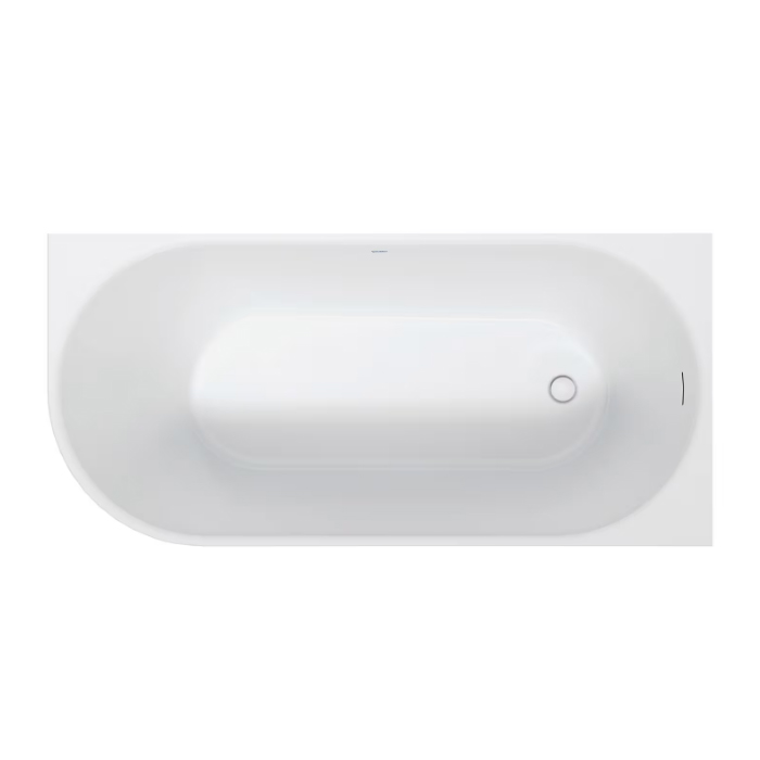 Duravit No.1 Ванна 170х100см, встраиваемая, вариант левый, цвет: белый