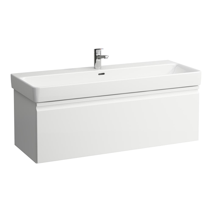 Laufen Pro S Тумба с раковиной 116x45x39.5см, подвесная, 1 внутренний ящик, цвет: белый матовый