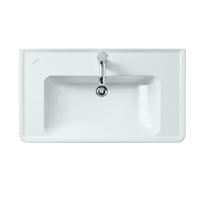 Laufen Pro Раковина накладная 85х48х11,5 см, с 1 отв., цвет: белый
