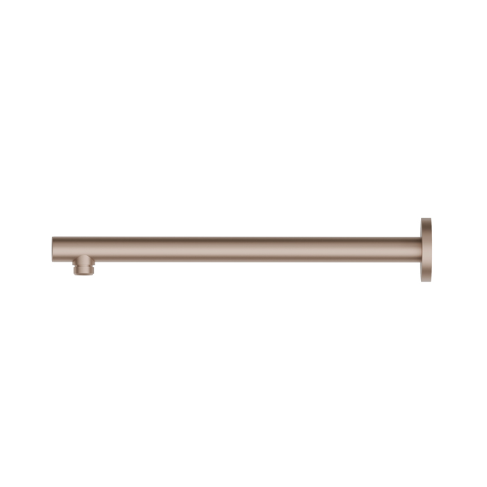 Душевой кронштейн Newform Head Showers 35см, настенный, закругленный, цвет: copper satin