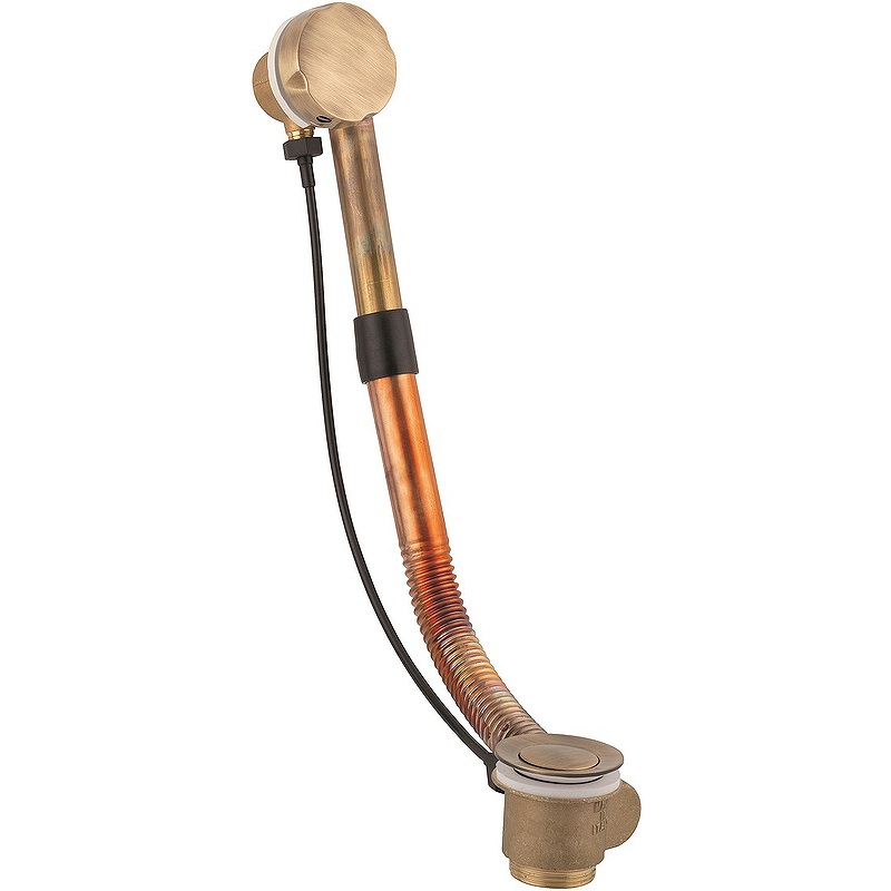 Слив-перелив Reitano Reitano полуавтомат , Old Bronze — 951BRO