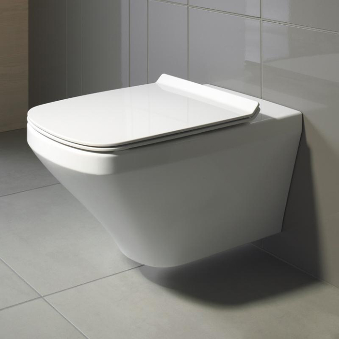Duravit DuraStyle Комплект: подвесной унитаз Rimless 255109 37х54см.+ сиденье с SoftClose 006739