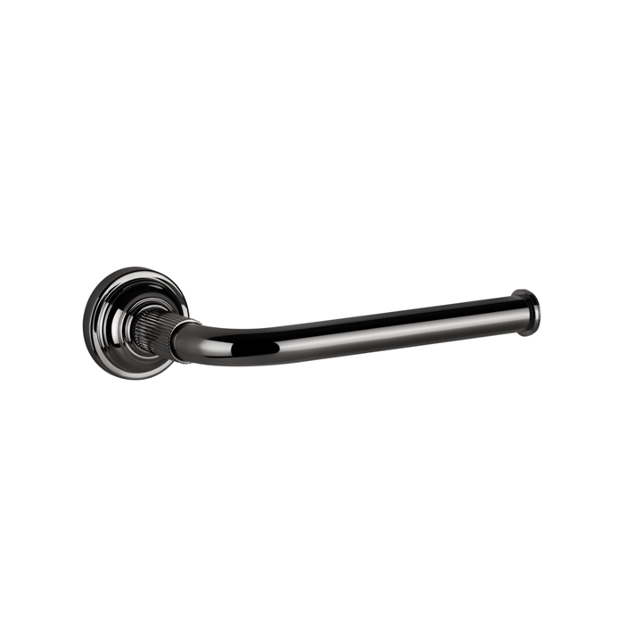 Держатель туалетной бумаги Gessi Venti20, без крышки, цвет: Black Metal PVD