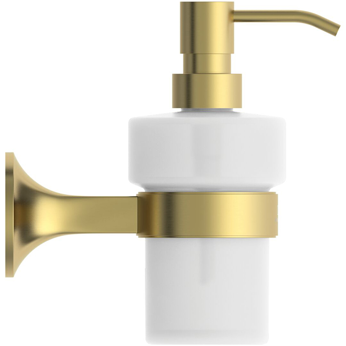 Дозатор для жидкого мыла Ideal Standard La Dolce Vita, подвесной, цвет: PVD Brushed Gold