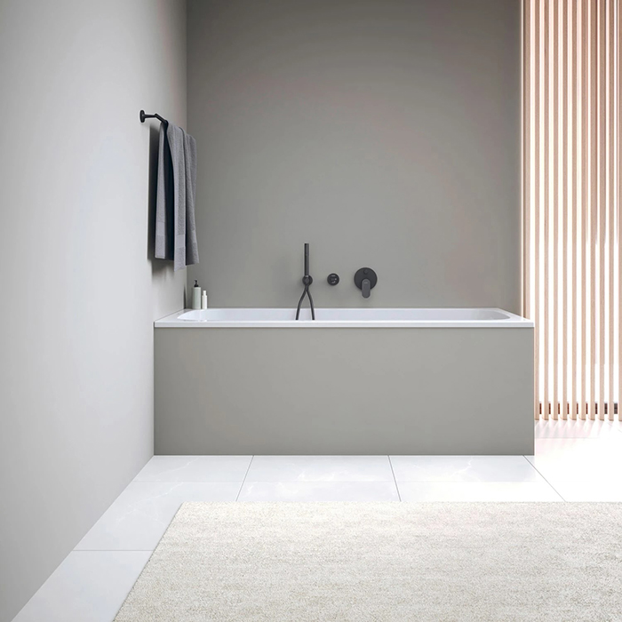 Duravit Qatego Ванна 170х70см, встраиваемая, акриловая, цвет: белый