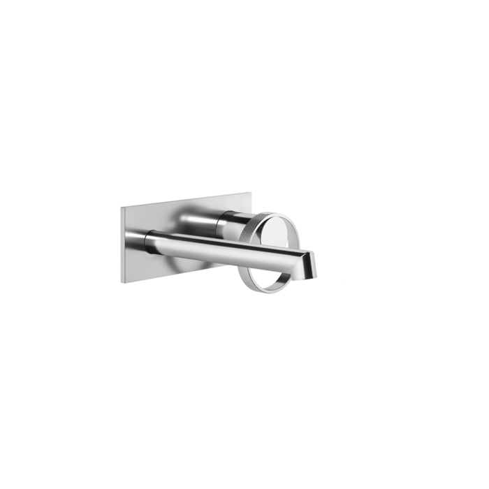 Смеситель для раковины Gessi Anello, встраиваемый, излив 14.9-16.9см, внешняя часть, цвет: хром