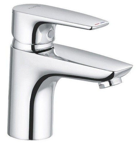 Смеситель для раковины Kludi Pure&Solid, 75 мм, гладкий — 340280575