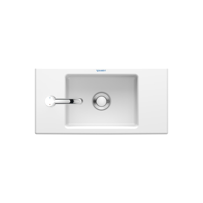 Duravit Vero Air Раковина 50х25см, накладная, 1 отв., левая, цвет: белый