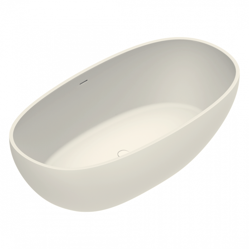 Ванна отдельностоящая 176×91 h52 solidtech lino матовая 7239020030