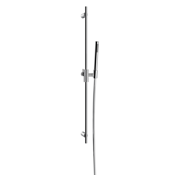Штанга в комплекте с душевой лейкой легкой очистки Gessi Anello, шланг 1,50 м, цвет: хром