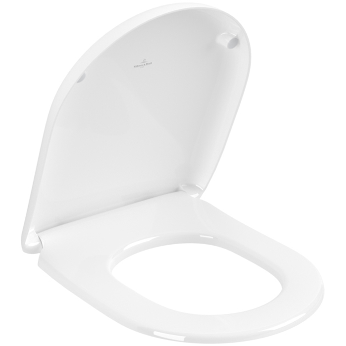 Сиденье Villeroy&Boch Antao с крышкой, SoftClosing, CeramicPlus, цвет: альпийский белый