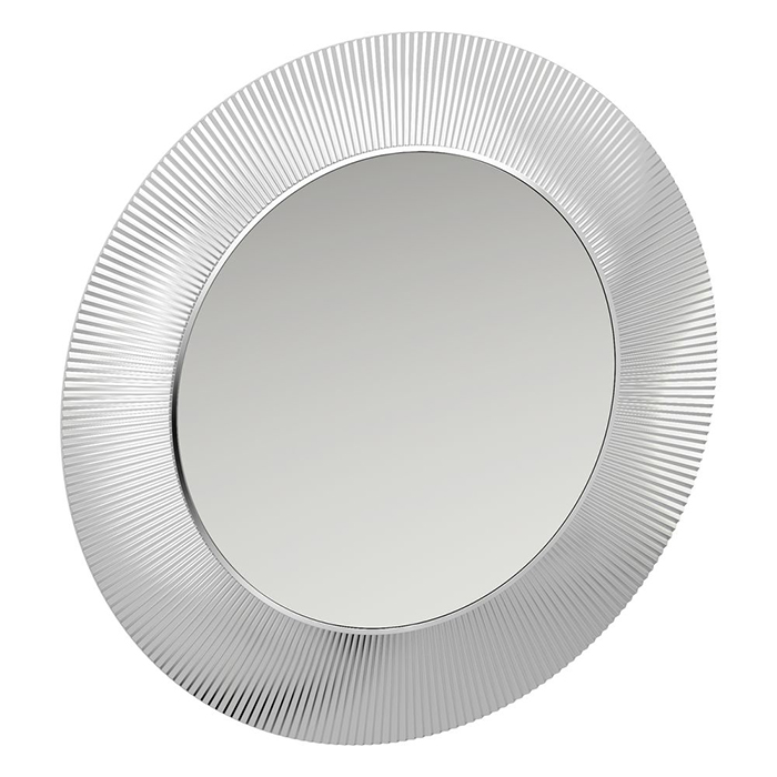 Laufen Kartell Зеркало круглое d=78см, настенное, без подсветки, цвет: серебряный