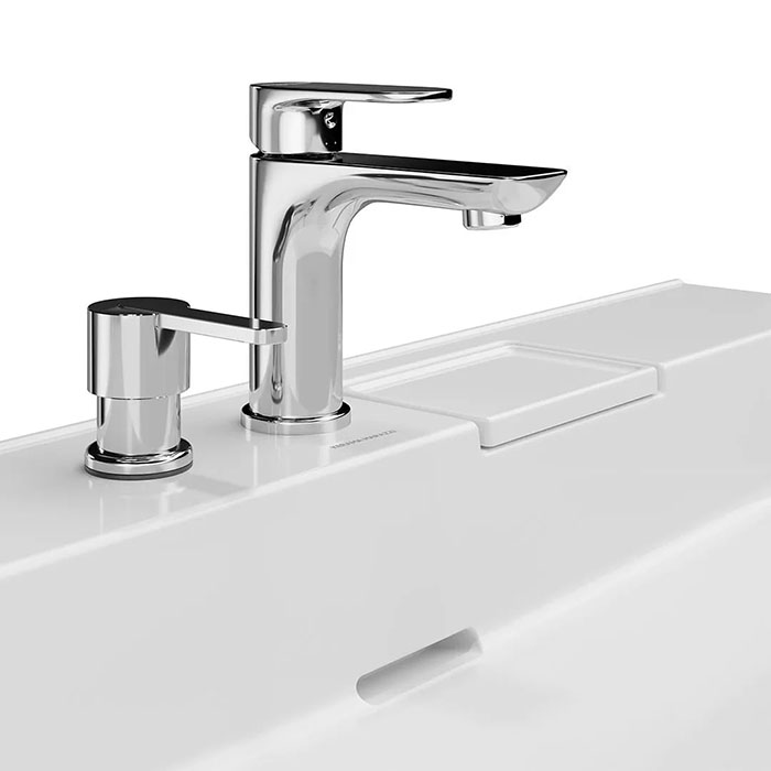 Kerama Marazzi Logica Дозатор для мыла, встраиваемый, цвет: хром