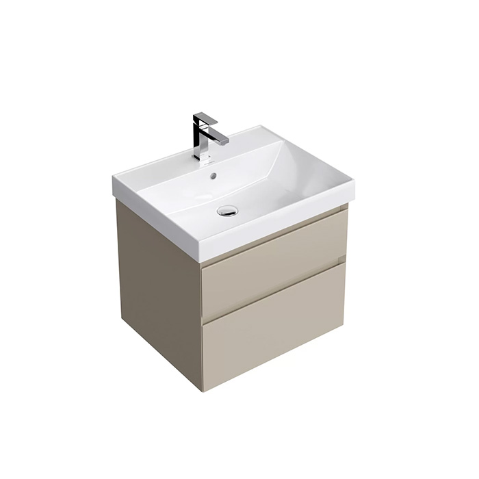 Kerama Marazzi Cubo Тумба подвесная 60см, с ящиками, с ящиками, цвет: лимо матовая