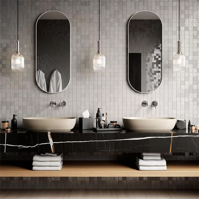 Kerama Marazzi Plaza Раковина накладная, 60х37см., с 1 отв., цвет: песочная матовая