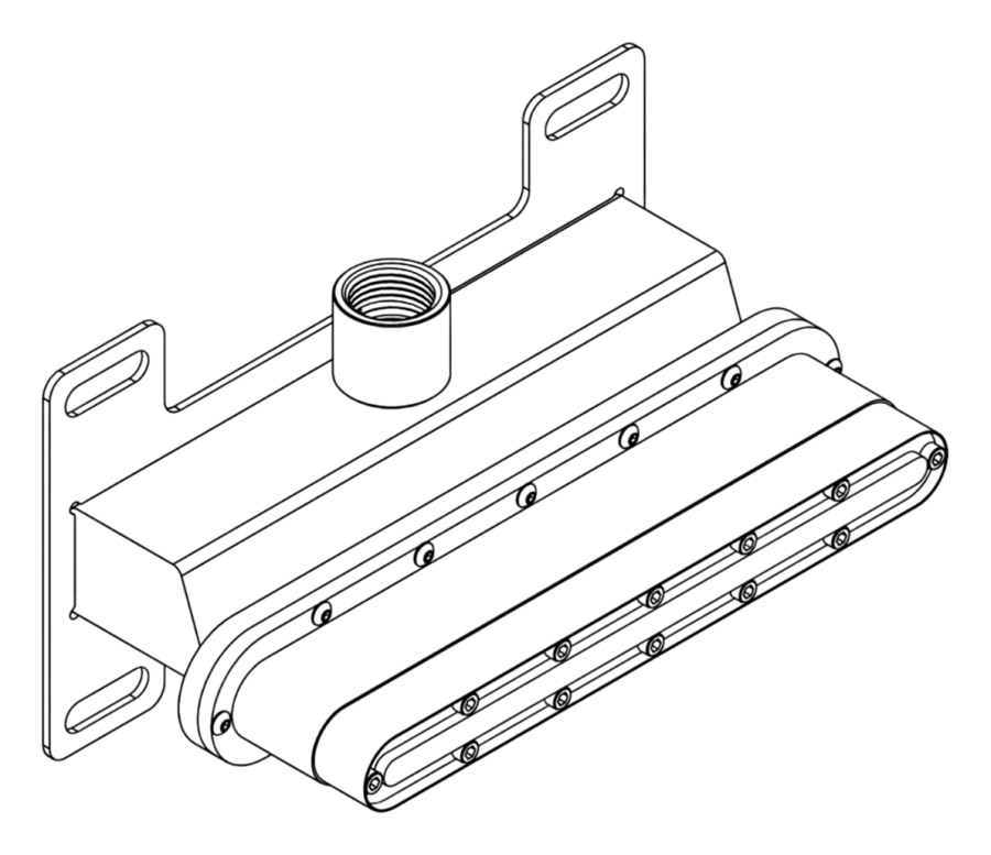 Скрытая часть CEA Design INC, для настенного излива