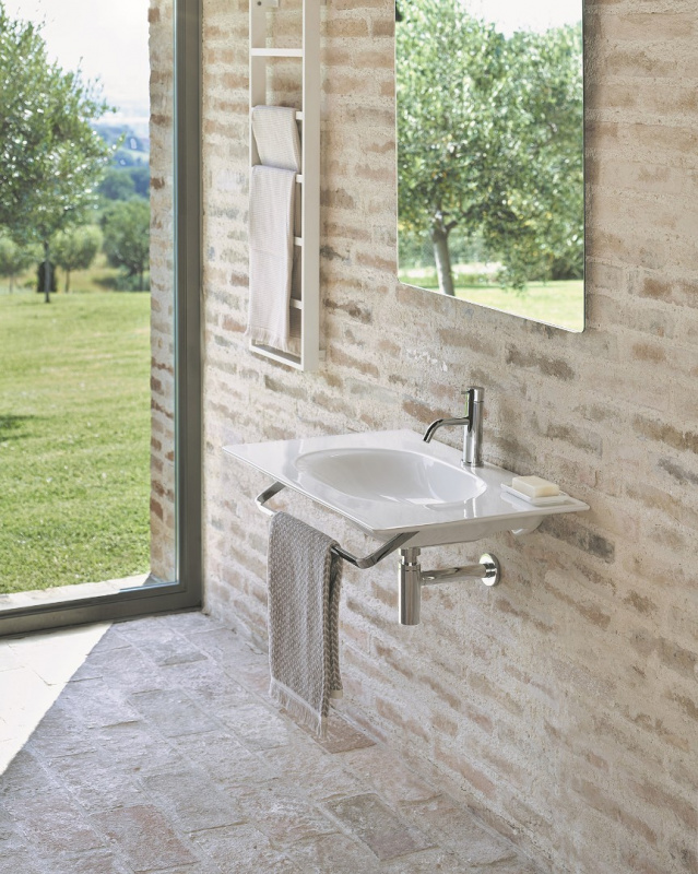 Керамическая столешница Catalano Horizon 75x50 с интегрированной раковиной 0520760001