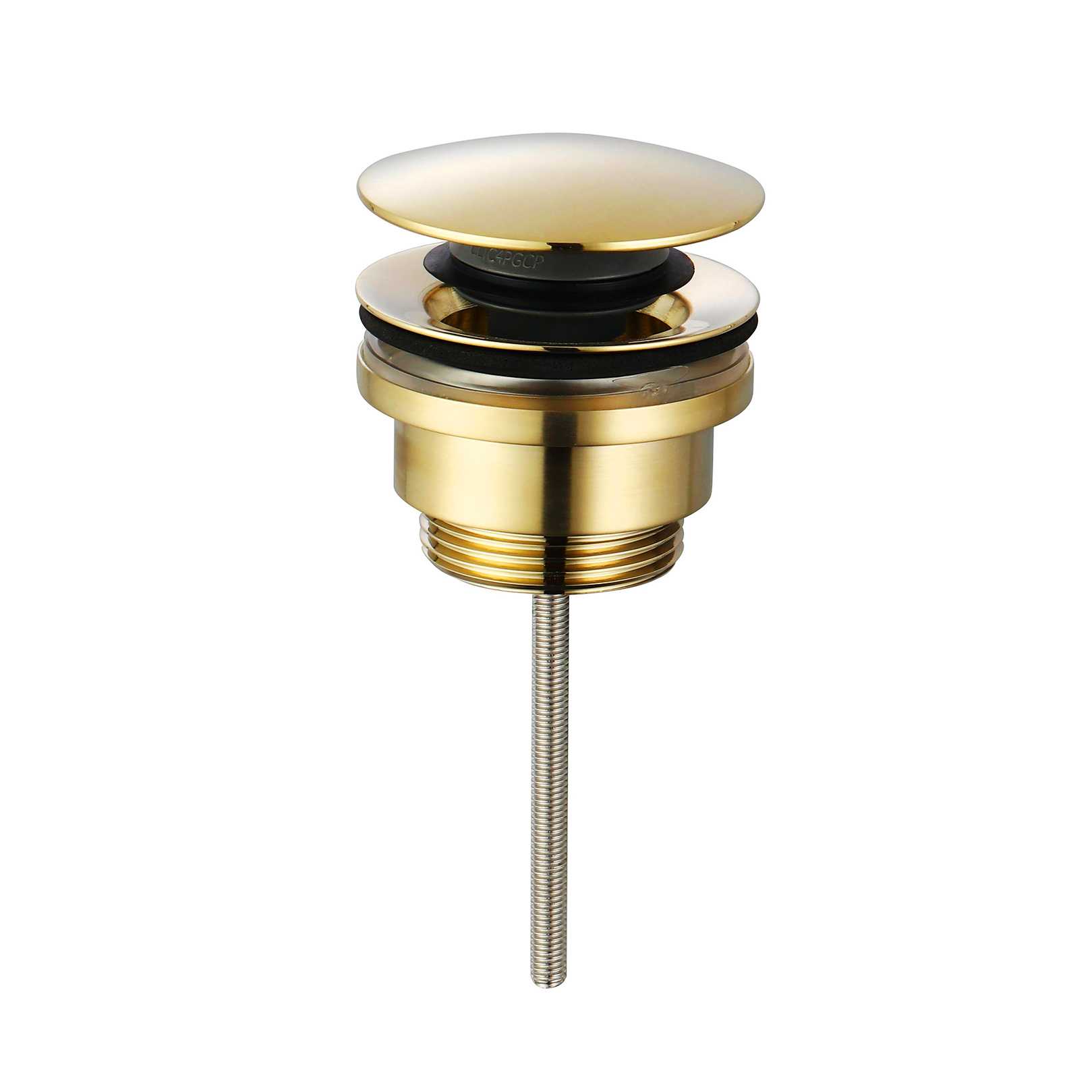 Донный клапан AQUAme, PushOpen, золото — AQM7003GG