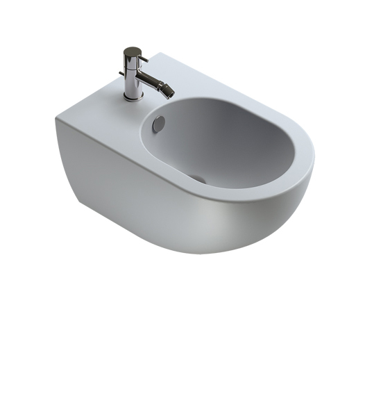 Биде подвесное Sfera 54x35 satin cement 1BSF54CS