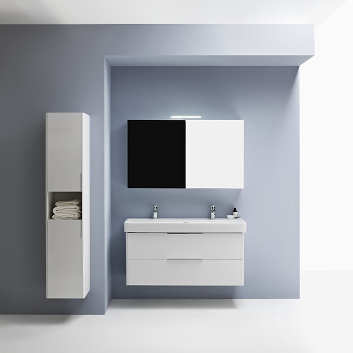 Laufen Pro Раковина накладная 120см, без отв., цвет: белый глянцевый