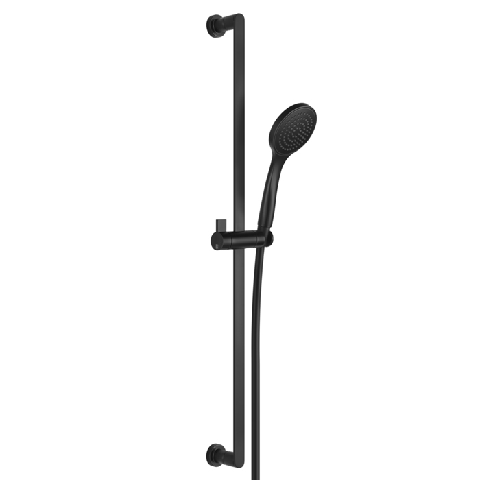 Душевой гарнитур Gessi Emporio shower, с ручным душем, легкой очистки, шланг 1,5м, цвет: Black XL