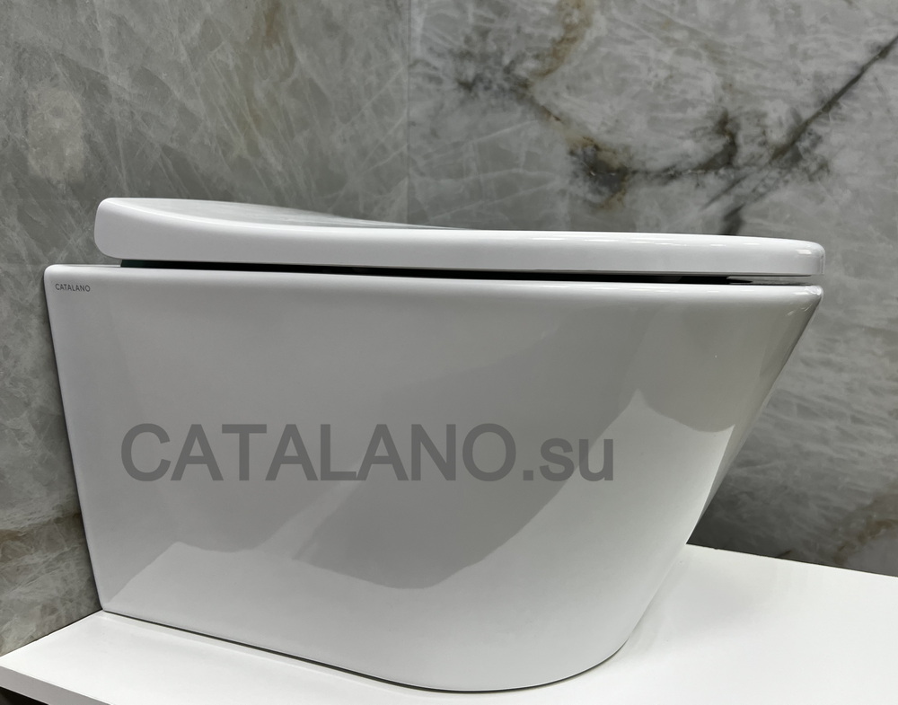 Унитаз подвесной безободковый Catalano New Zero 50x35 0111500001 (1VSZ50R00)
