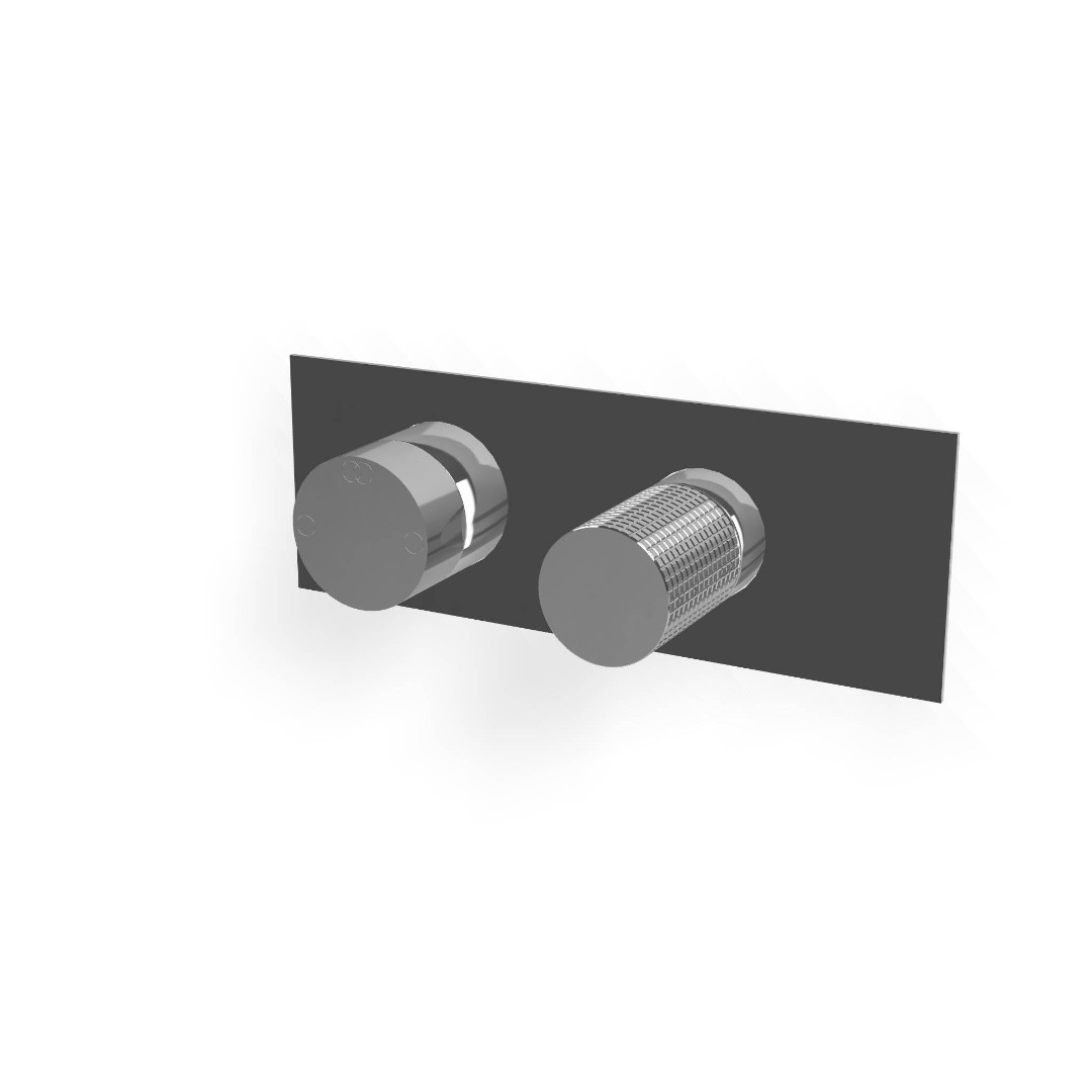 Внешняя часть смесителя для душа Treemme 28mm на 2 потребителя T30 — RWIT5BE2CCZ4