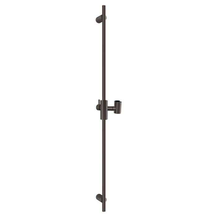 Штанга для душа Gessi Habito 90см, настенная, цвет: Black Metal Brushed PVD